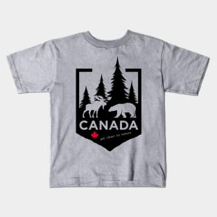 Canada - Get closer to Nature Kids T-Shirt